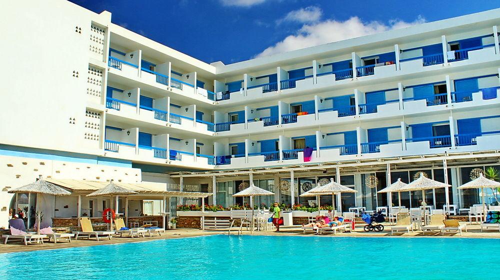Tinos Beach Hotel Eksteriør billede