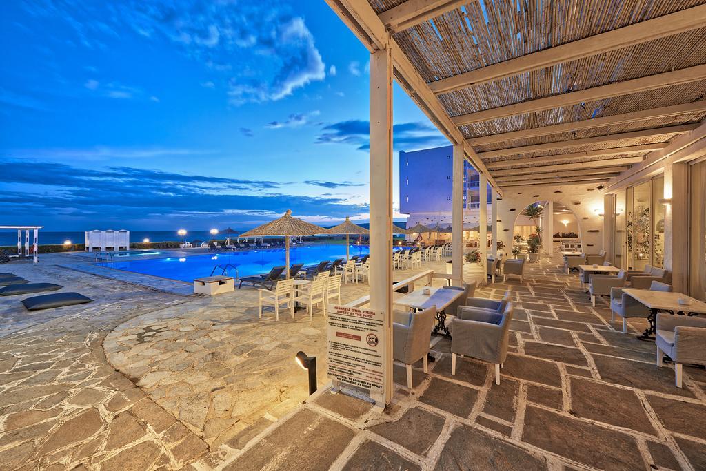 Tinos Beach Hotel Eksteriør billede