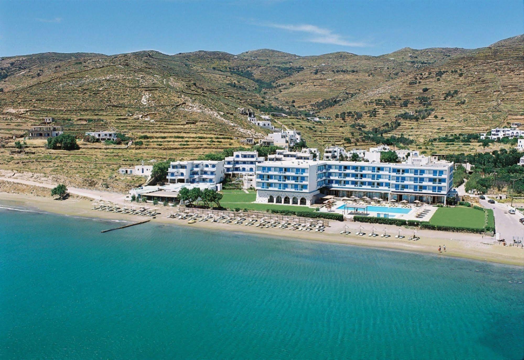 Tinos Beach Hotel Eksteriør billede